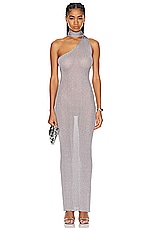 Aya Muse Caspi Dress in Fog Gray, view 1, click to view large image.