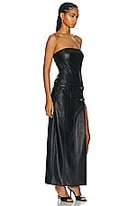 Aya Muse Saima Dress in Black, view 2, click to view large image.