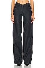 Aya Muse Hyn Pant in Denim, view 1, click to view large image.