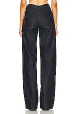 Aya Muse Hyn Pant in Denim, view 3, click to view large image.