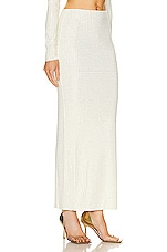 Aya Muse Spara Skirt in Off White, view 2, click to view large image.