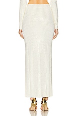 Aya Muse Spara Skirt in Off White, view 4, click to view large image.