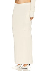 Aya Muse Zerene Skirt in Cream, view 3, click to view large image.
