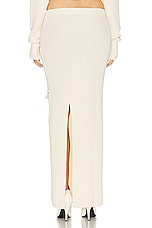 Aya Muse Zerene Skirt in Cream, view 4, click to view large image.