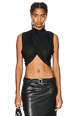 Aya Muse Romi Top in Black | FWRD