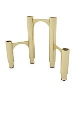 AYTM Compono Candle Holder in Gold, view 4, click to view large image.