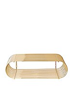AYTM Curva Shelf in Gold, view 2, click to view large image.