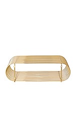 AYTM Curva Shelf in Gold, view 3, click to view large image.