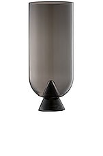 AYTM Large Glacies Vase in Black, view 1, click to view large image.