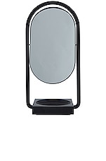 AYTM Angui Table Mirror in Black, view 1, click to view large image.