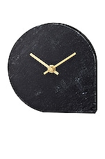 AYTM Stilla Clock in Black, view 1, click to view large image.