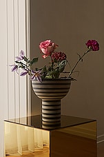 AYTM Varia Vase in Ash & Black, view 2, click to view large image.