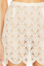 Beaufille Dion Mini Skirt in Sand, view 6, click to view large image.