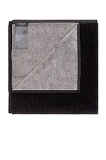 Balenciaga Gym Towel in Black & Grey, view 3, click to view large image.