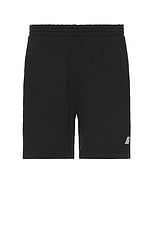 Balenciaga Sweat Shorts in Faded Black, view 1, click to view large image.