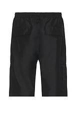 Balenciaga Swim Cargo Shorts in Black, view 2, click to view large image.