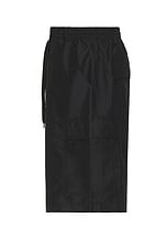 Balenciaga Swim Cargo Shorts in Black, view 3, click to view large image.