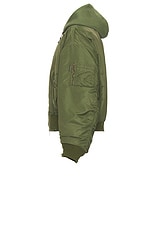 Balenciaga Bomber in Khaki, view 3, click to view large image.