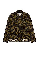 Balenciaga Army Jacket in Khaki | FWRD