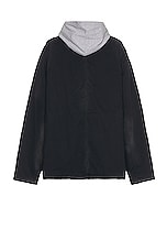 Balenciaga Workwear Parka in Dark Navy, view 2, click to view large image.