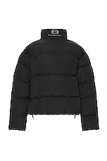 Balenciaga Inflatable Puffer Jacket in Black, view 2, click to view large image.