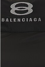 Balenciaga Inflatable Puffer Jacket in Black, view 3, click to view large image.