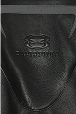 Balenciaga Racing Jacket in Nero, view 4, click to view large image.