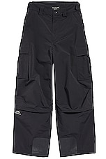 Balenciaga Ski Cargo Pant in Black, view 1, click to view large image.