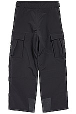 Balenciaga Ski Cargo Pant in Black, view 2, click to view large image.