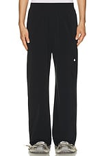 Balenciaga Track Pants in Black, view 4, click to view large image.