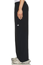 Balenciaga Track Pants in Black, view 5, click to view large image.