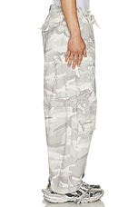 Balenciaga Hybrid Baggy Pants in Outback Blue, view 5, click to view large image.