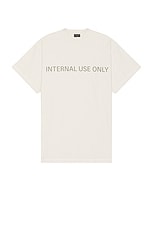 Balenciaga Inside Out T-Shirt in Off White, view 1, click to view large image.