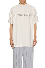 Balenciaga Inside Out T-Shirt in Off White, view 3, click to view large image.