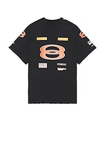 Balenciaga Oversized T-Shirt in Faded Washed Black | FWRD