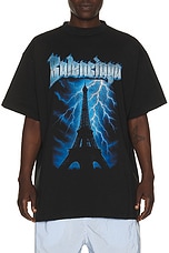 Balenciaga Oversized T-Shirt in Black | FWRD
