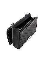 Balenciaga Car Flap Bag in Black, view 4, click to view large image.