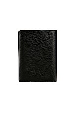 Balenciaga Cash Vertical Bifold Wallet in Black & White, view 2, click to view large image.