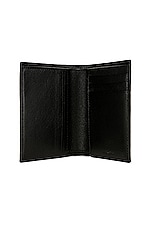Balenciaga Cash Vertical Bifold Wallet in Black & White, view 4, click to view large image.
