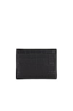 Balenciaga Cash Card Holder in Black, view 2, click to view large image.