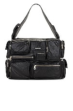 Balenciaga Superbusy Sling in Black, view 1, click to view large image.