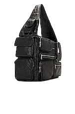 Balenciaga Superbusy Sling in Black, view 3, click to view large image.