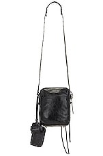 Balenciaga Le Cag Crossbody Bag in Black, view 2, click to view large image.