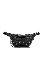Balenciaga Le Cagole Belt Bag in Black, view 2, click to view large image.
