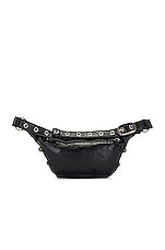 Balenciaga Le Cagole Belt Bag in Black, view 3, click to view large image.