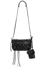 Balenciaga Le Cagole Messenger Bag in Black, view 1, click to view large image.