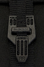 Balenciaga Army Messenger Bag in Black, view 7, click to view large image.