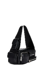 Balenciaga Superbusy Sling S in Black, view 3, click to view large image.