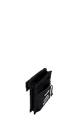 Balenciaga Explorer Pouch in Black, view 4, click to view large image.