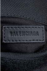Balenciaga Explorer Pouch in Black, view 5, click to view large image.